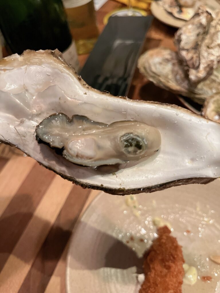 ファストオイスターズ神楽坂牡蠣食べ放題焼き牡蠣