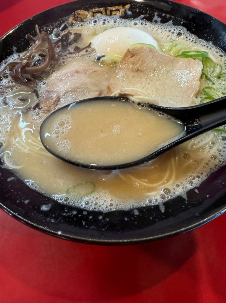 秀ちゃんラーメンのスープ