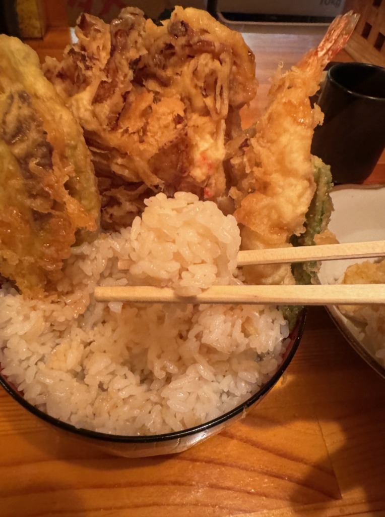 天ぷら定食どこのメガ天丼