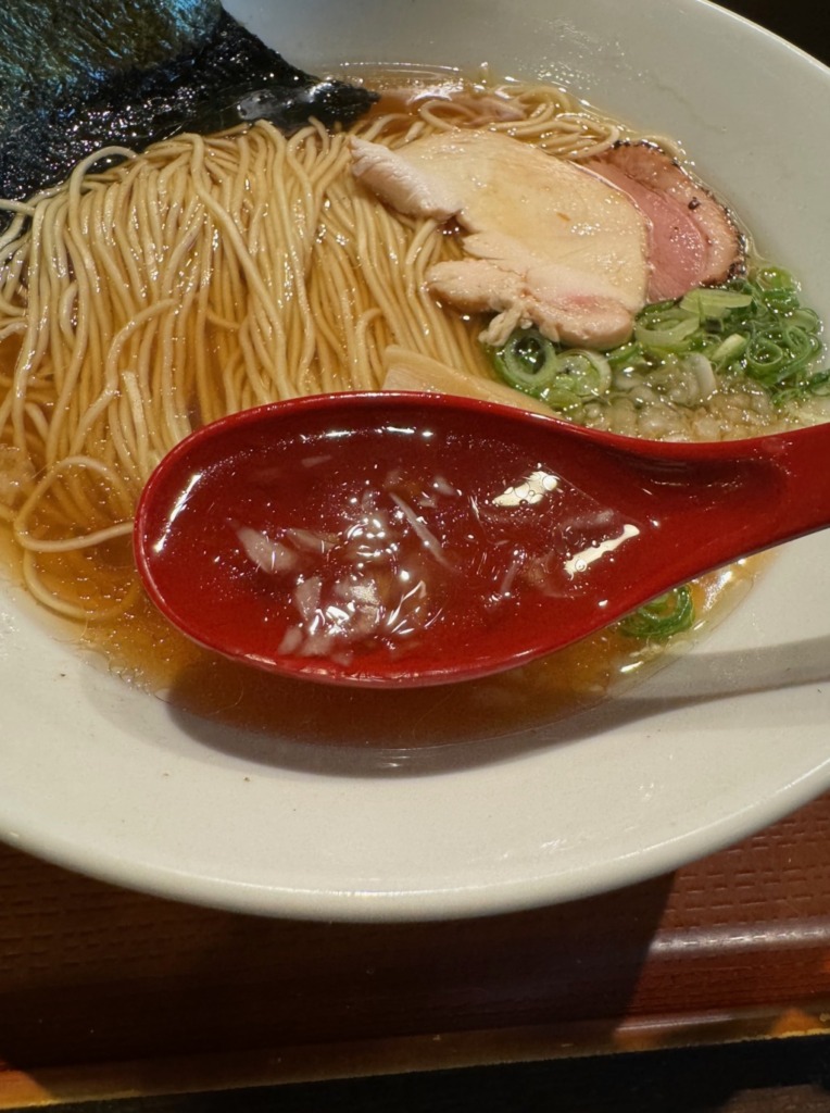 大門食堂の醤油ラーメン