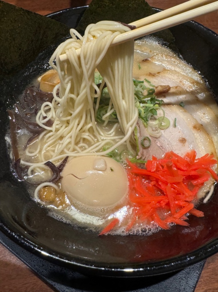 清陽軒ゆめモール柳川店の麺