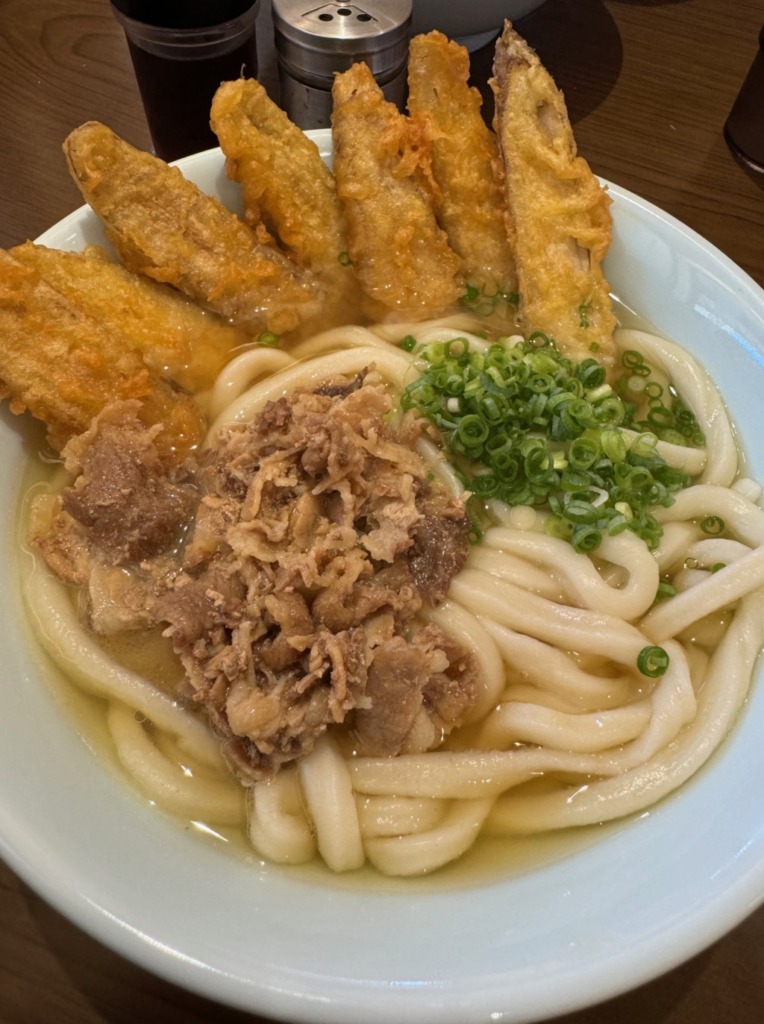 うどん大吉の肉ごぼううどん