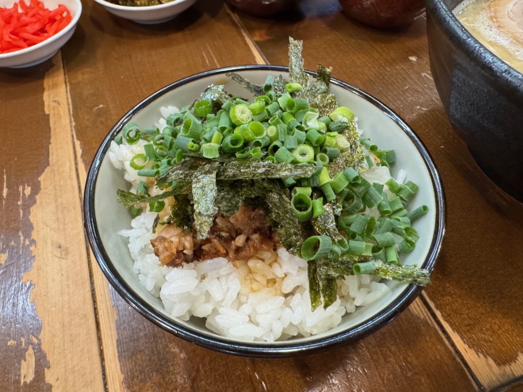 熟成とんこつラーメンれんげのチャーシュー丼