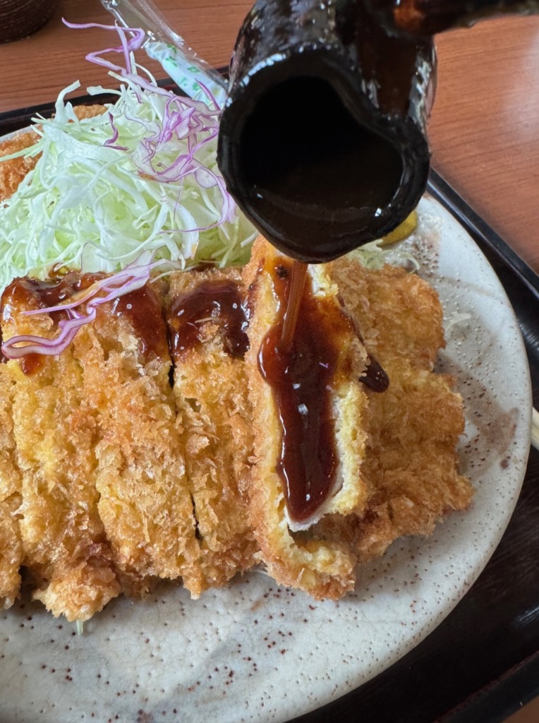 とんかつ竹亭田上店の上とんかつ定食