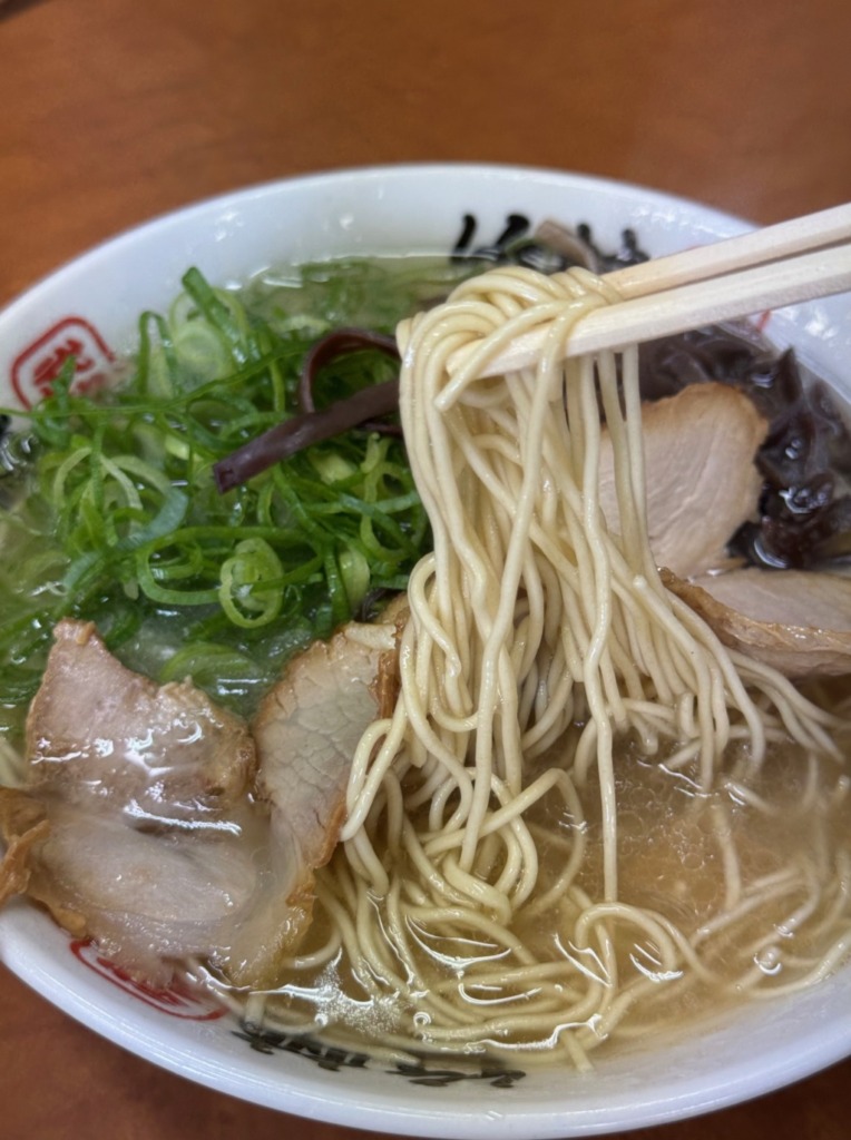 竹林伊万里本店のラーメン