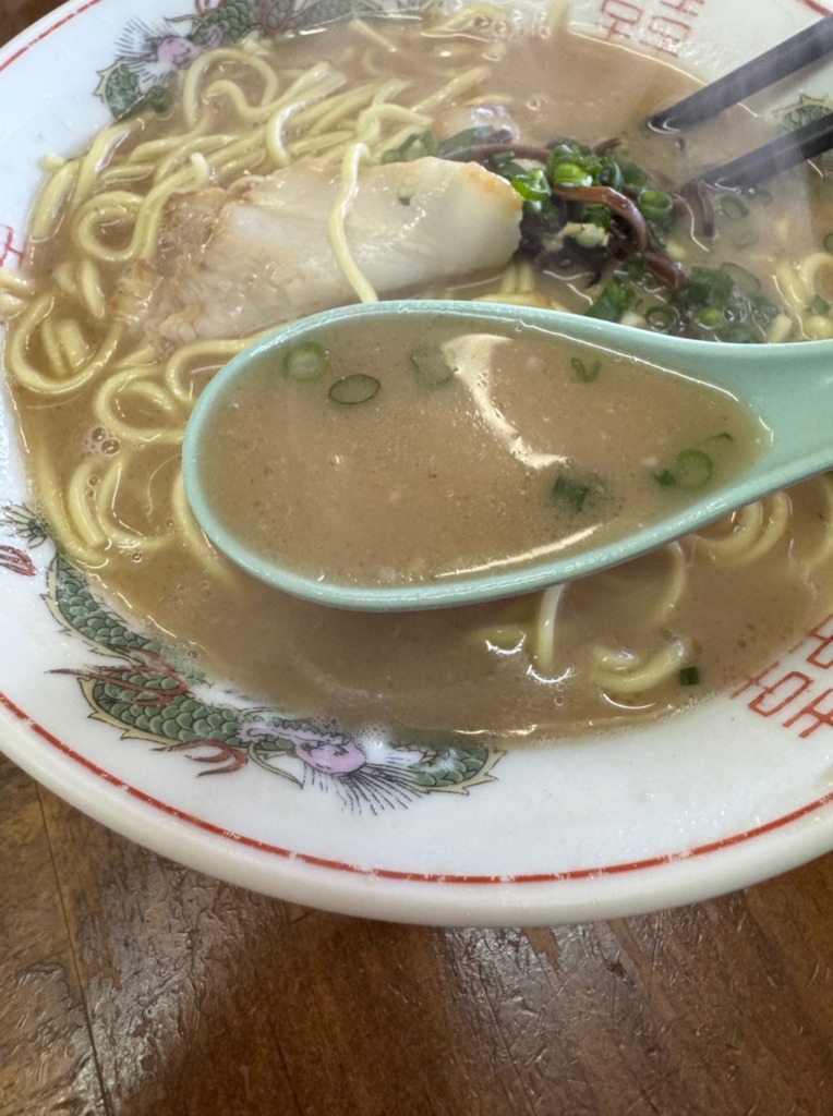 唐津市の田の久のラーメン