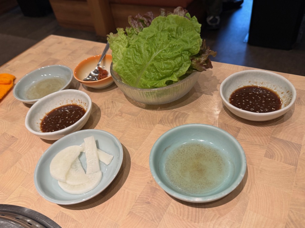 焼肉の大昌園佐賀兵庫店の前菜