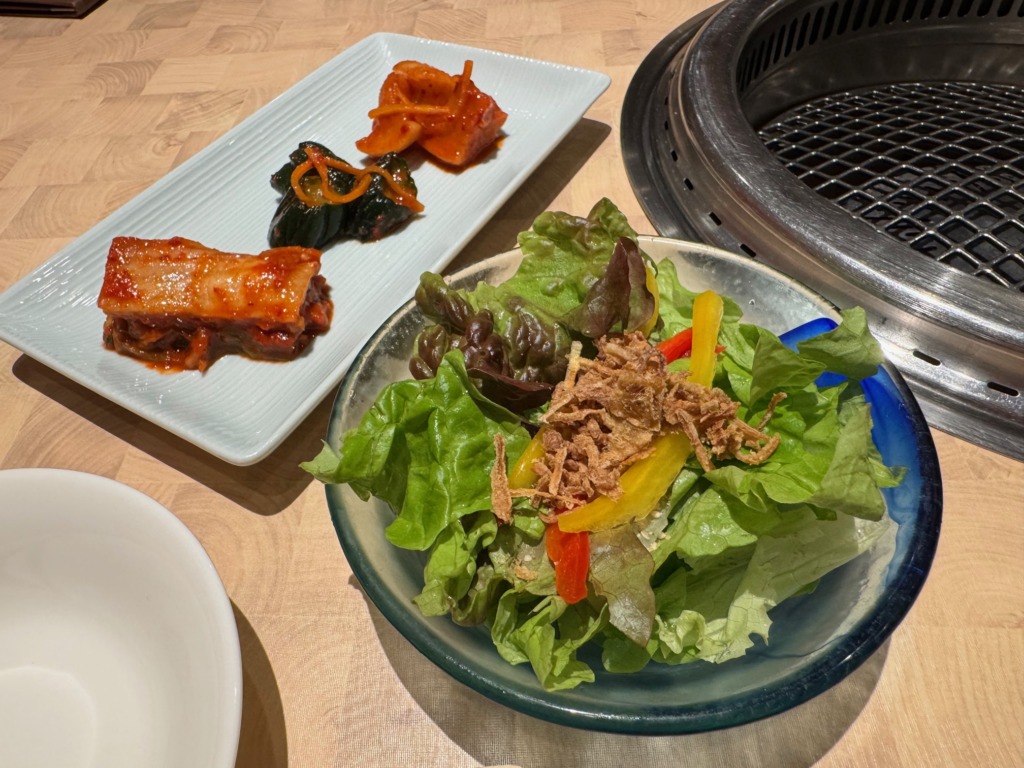 焼肉の大昌園佐賀兵庫店のキムチ