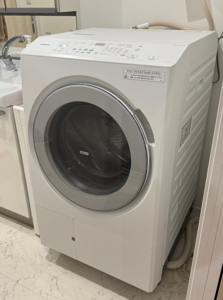 日立ドラム式洗濯機BD-SX130KLのレビュー