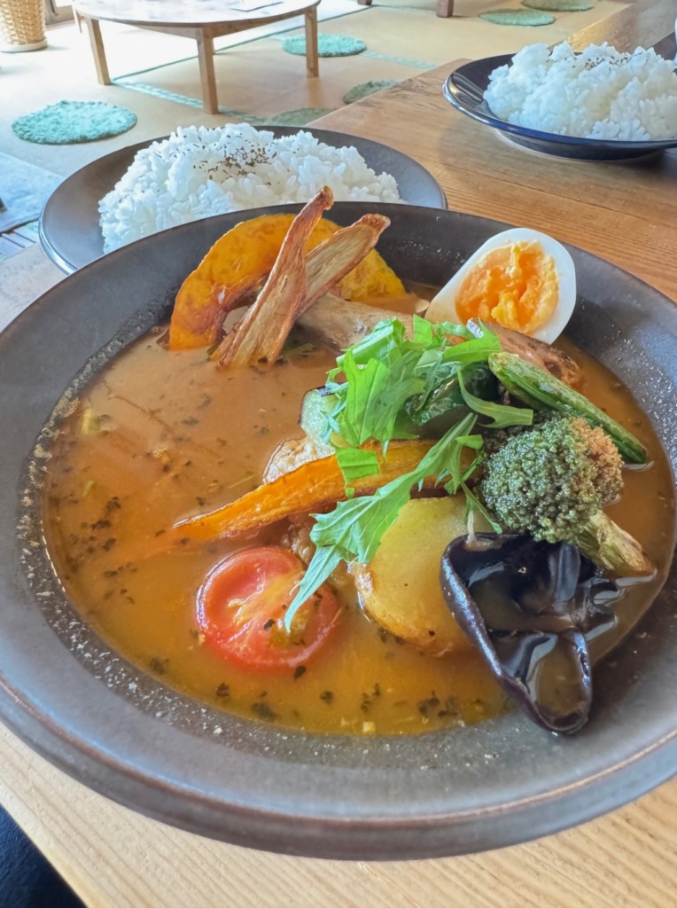 佐賀 路地裏の佐藤家 スープカレー チキン野菜
