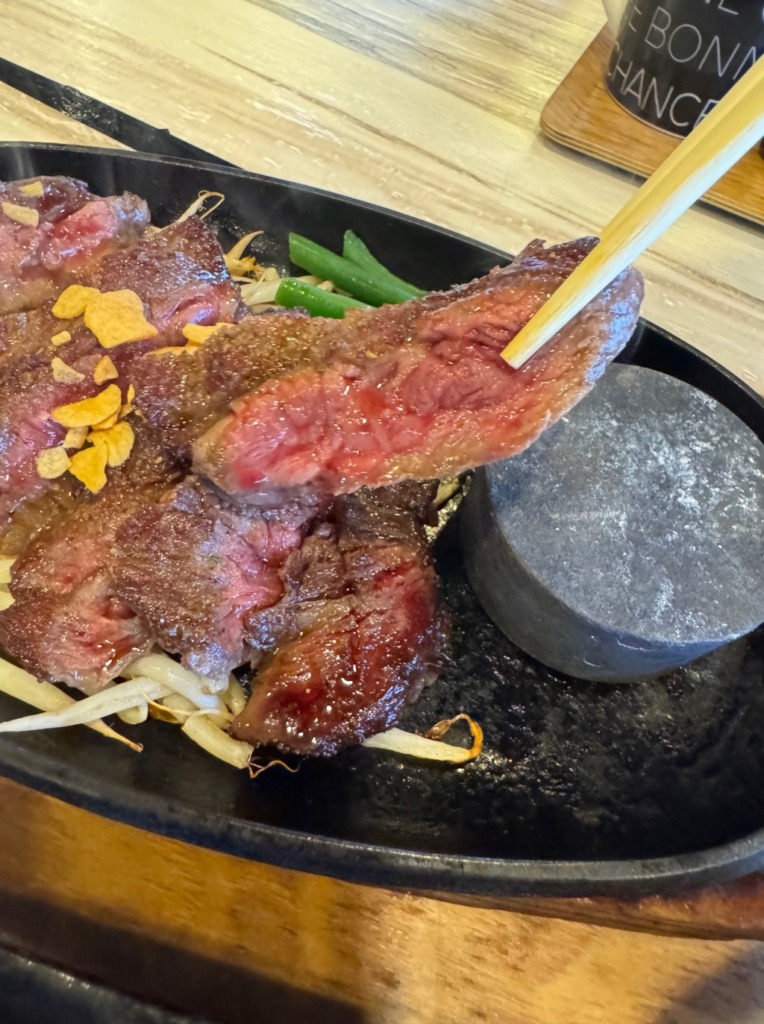 ステーキまる兵庫店の贅沢ステーキ定食