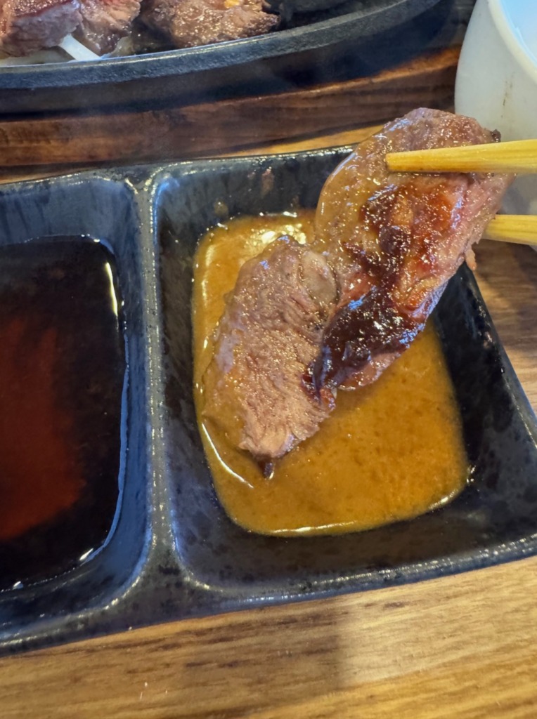 ステーキまる兵庫店の贅沢ステーキ定食