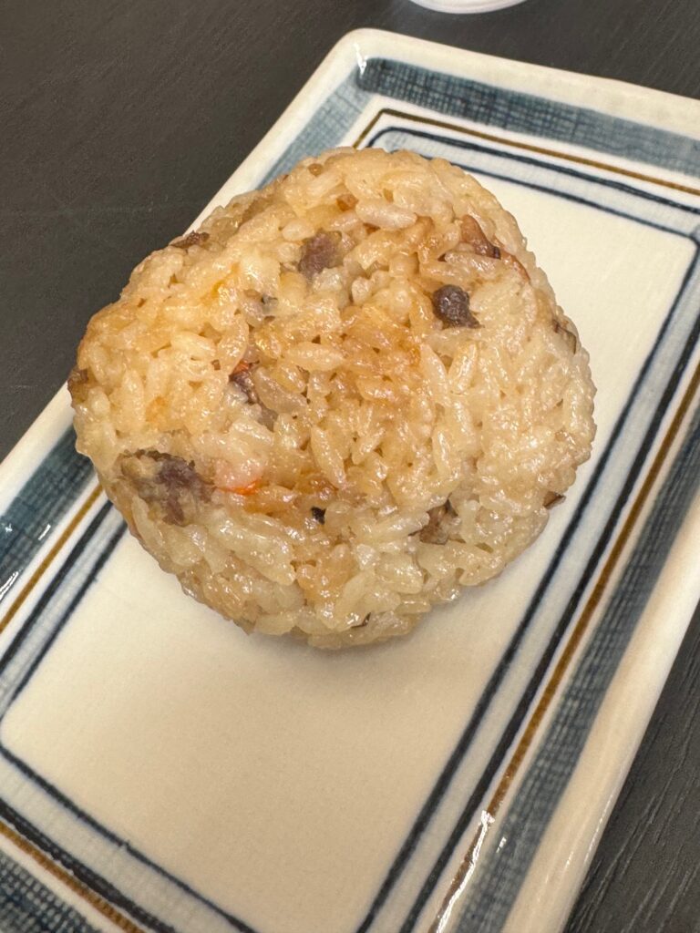 福岡の一番うどんのかしわ飯