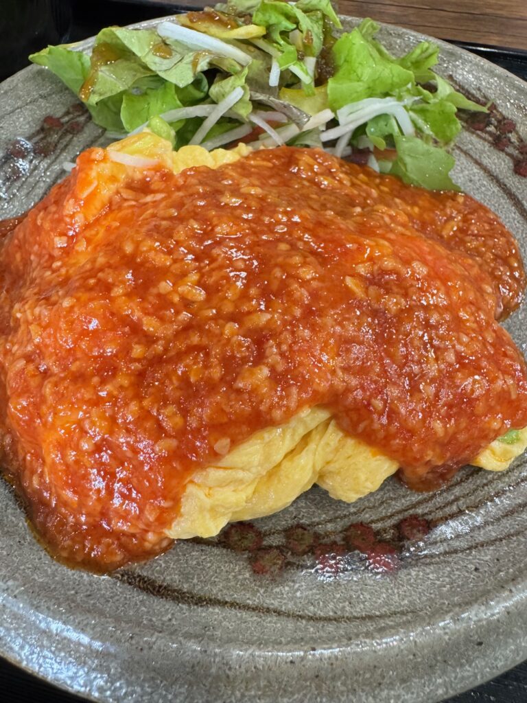 佐賀県武雄市にある中華キッチン蘭蘭の週替わりランチ