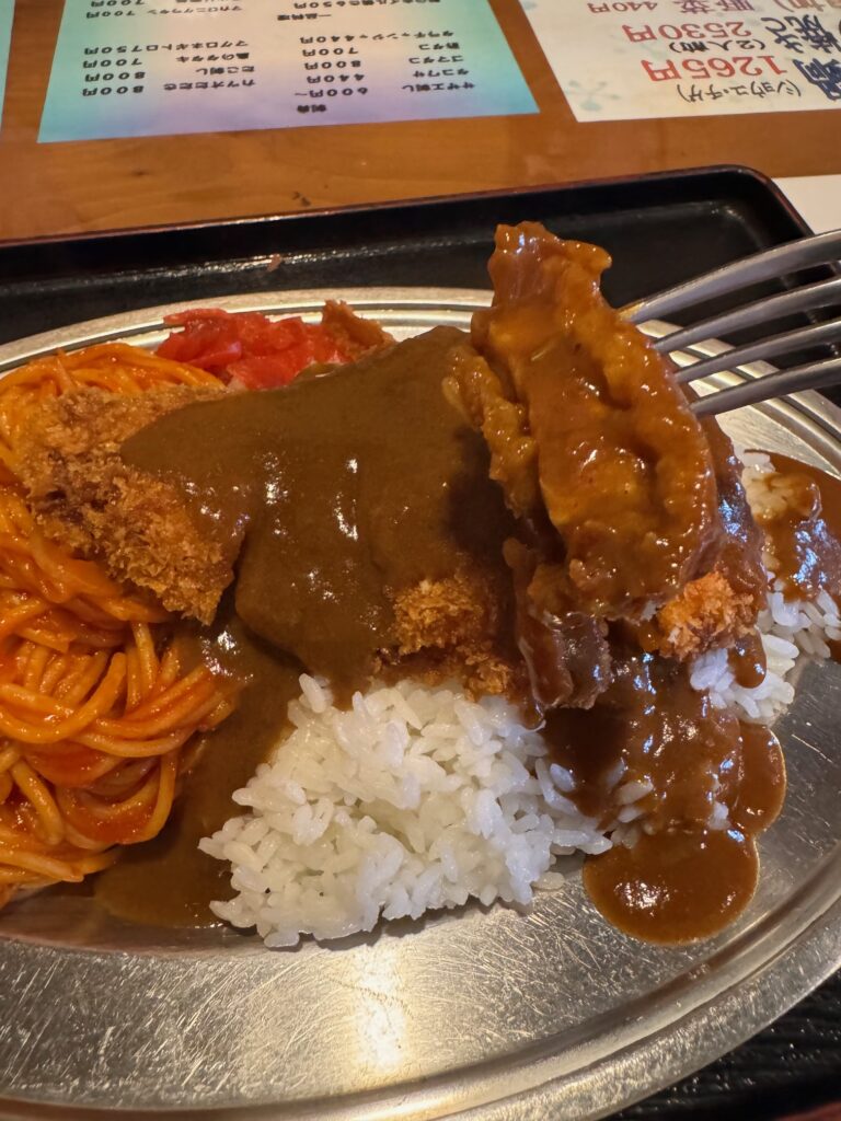 佐賀県唐津市にあるお食事処ひぜんのトルコランチのカツ