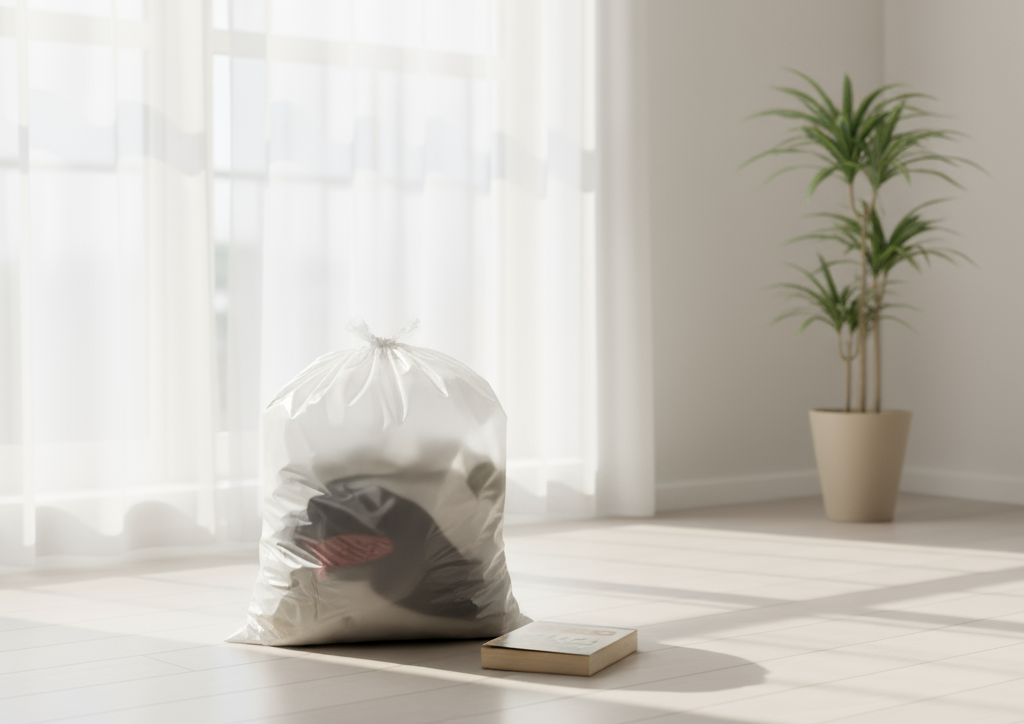 物が捨てられない原因をやさしく解説し、罪悪感を減らす考え方と今日からできる手放しステップを紹介します。保留ボックスや思い出の残し方も解説。