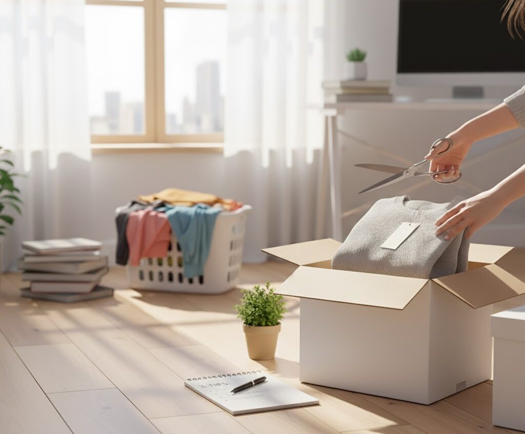 部屋がごちゃごちゃに見える原因と３つの対処法