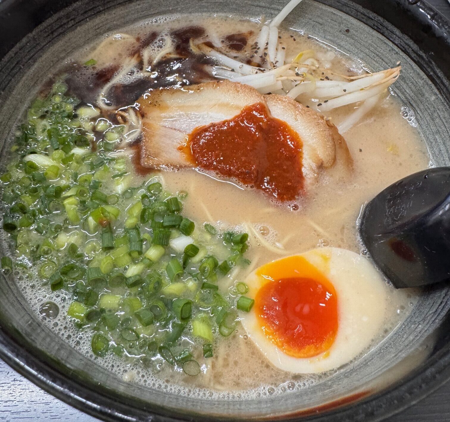 天隆佐賀南店の高木瀬らーめん。