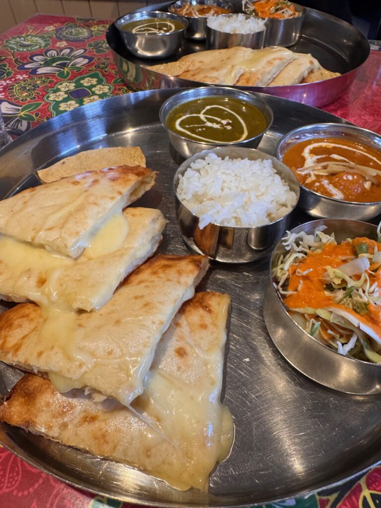 ogiミランのランチメニュー表 価格と辛さ0〜50辛の説明