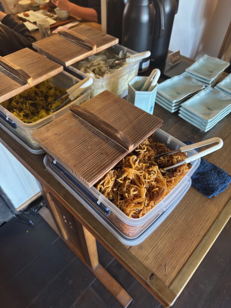 漬もん屋鉢瓶のお漬物コーナー