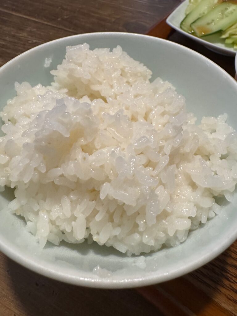 漬もん屋鉢瓶のつやつやご飯