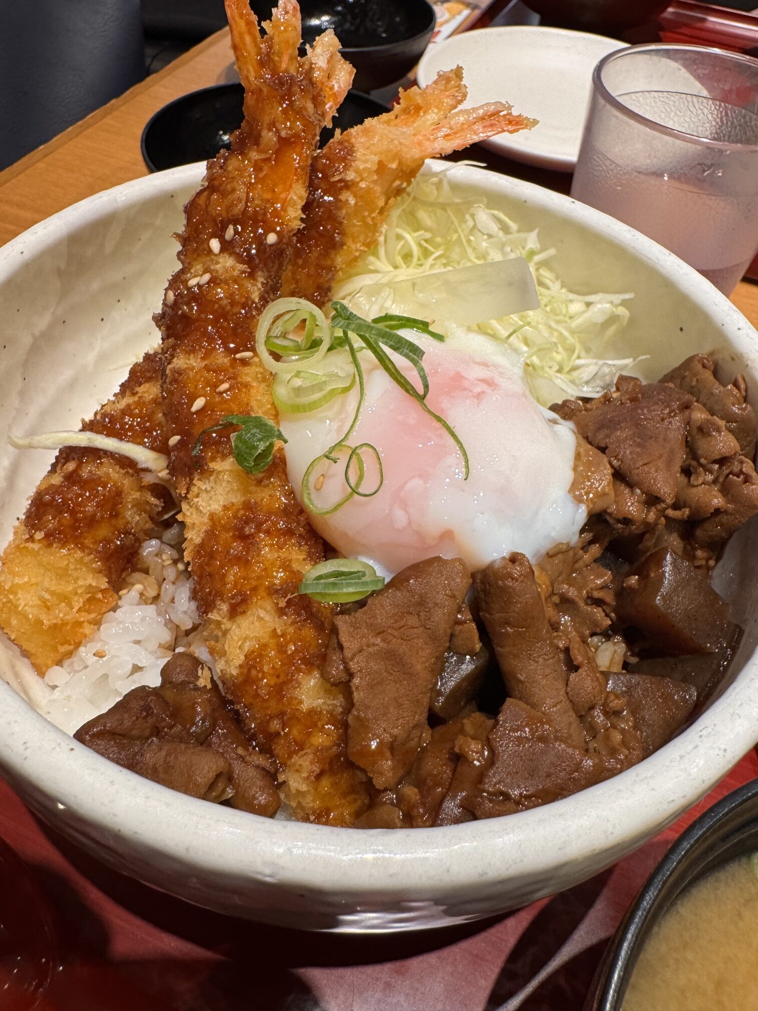 海老どて食堂エスカ店のエビドテ丼