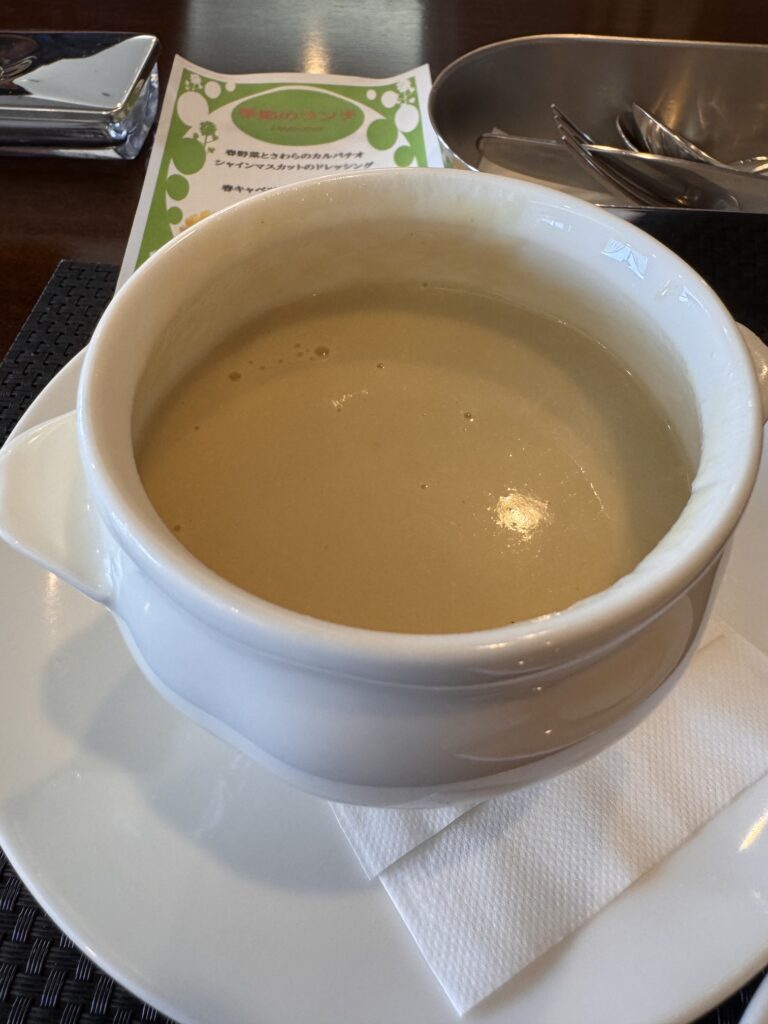 高木病院レストランオーブのスープ