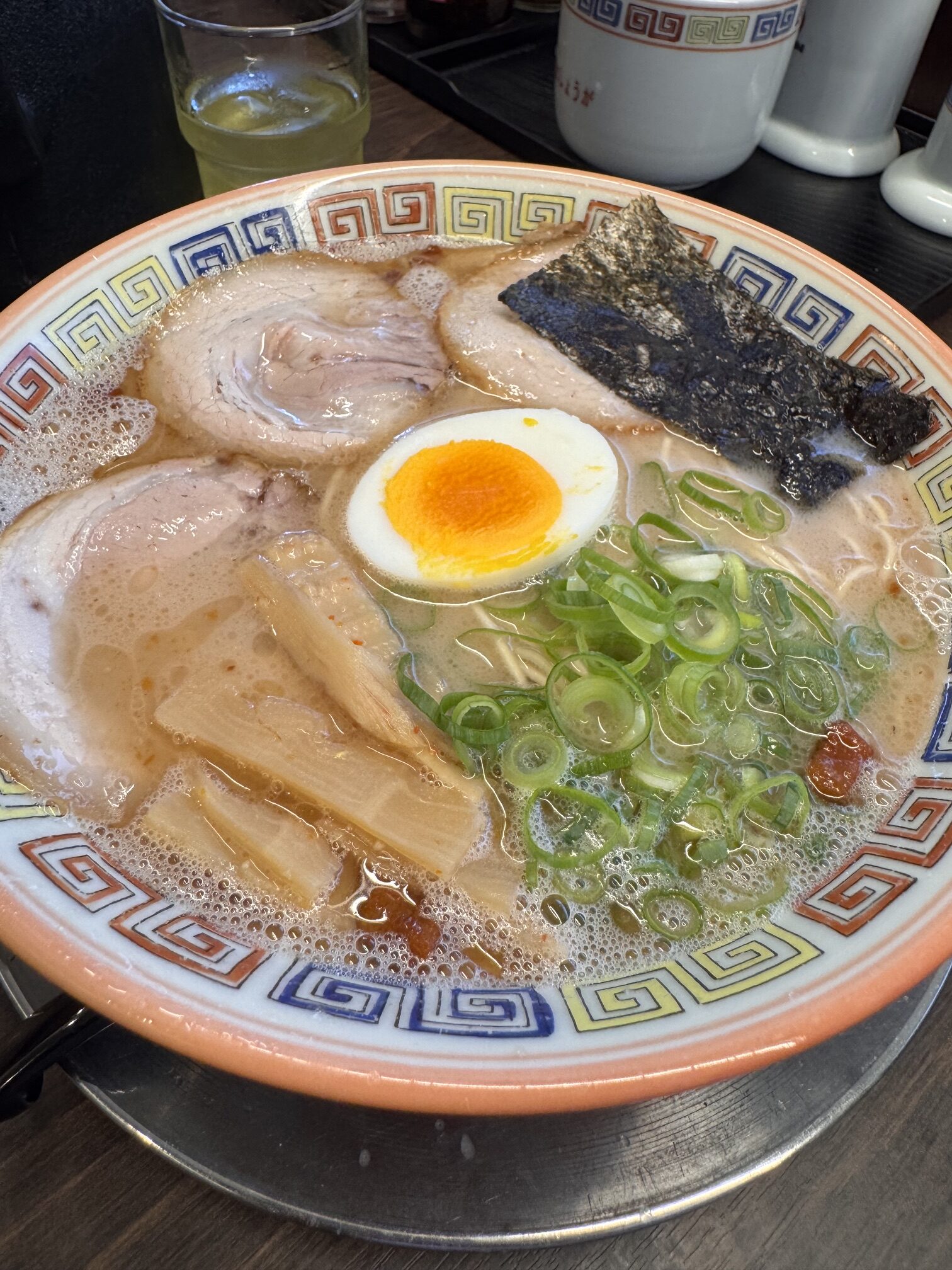 大砲ラーメン吉野ヶ里店の昔ラーメン大盛り