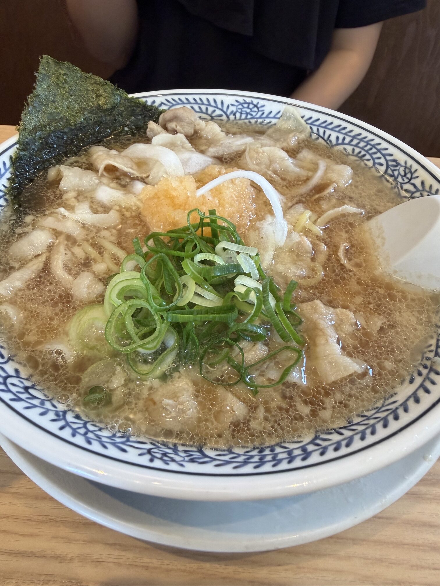 丸源ラーメン鳥栖店の肉そば