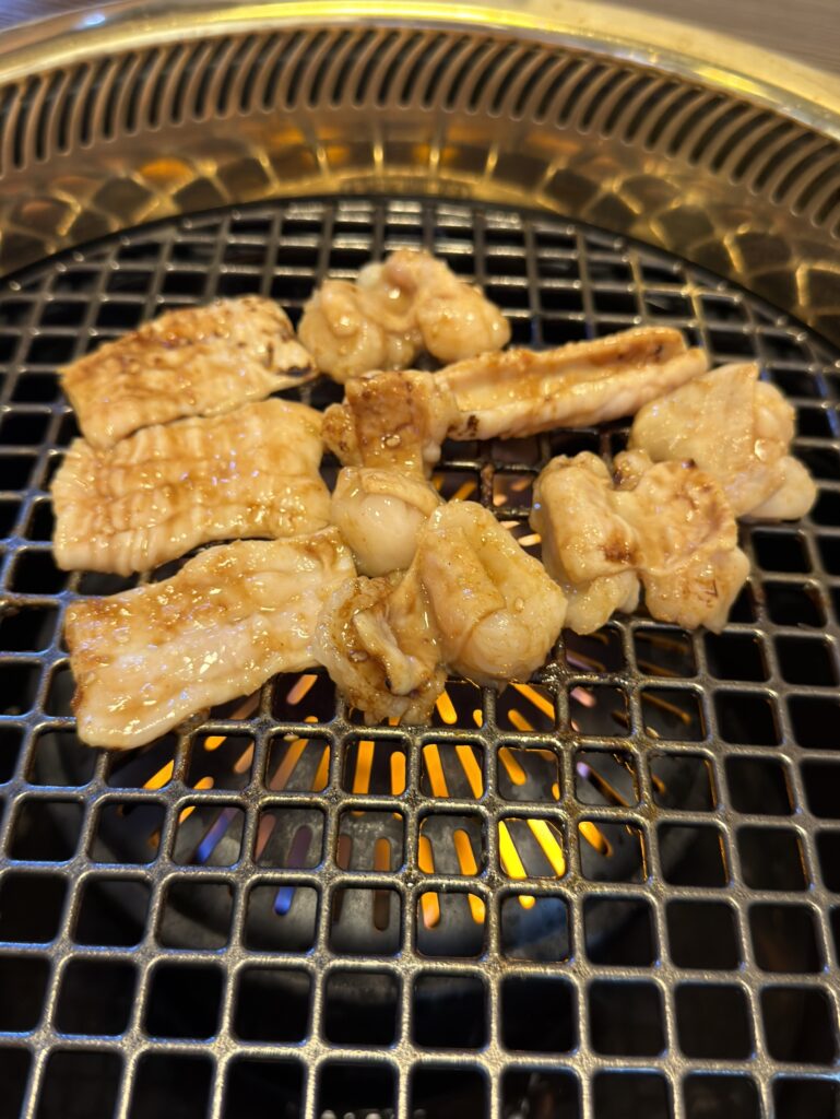 焼肉園のホルモン