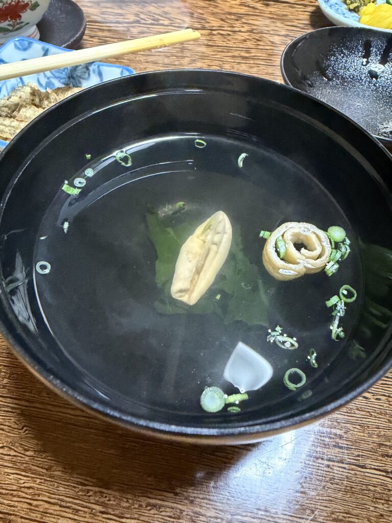山田屋のお吸い物