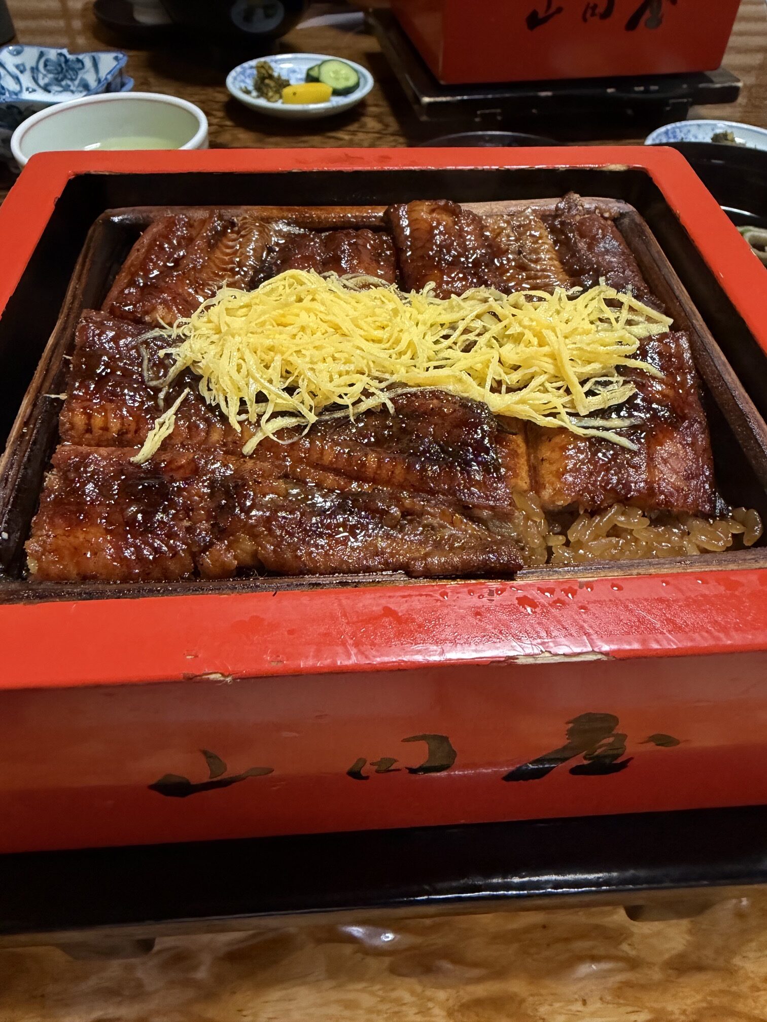 山田屋のうなぎ御膳