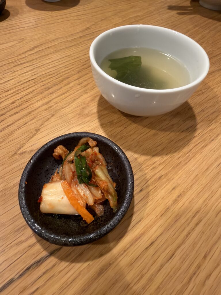 博多炊き餃子池ぽんのキムチ