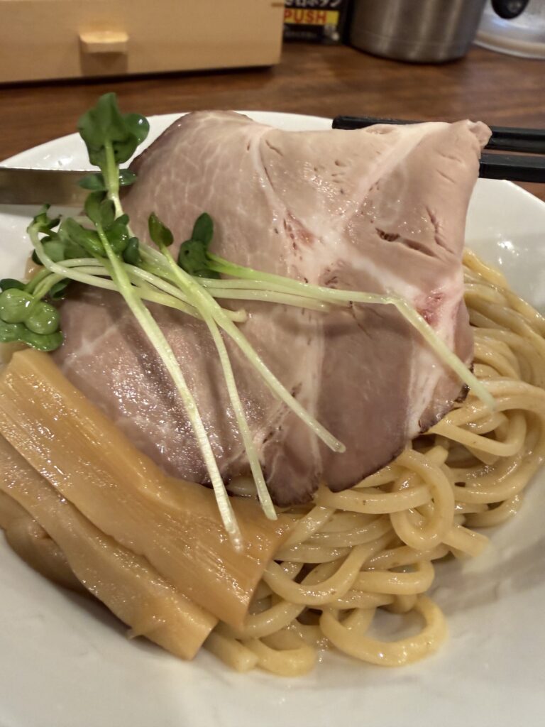 三鷹駅つけめんTETSUのチャーシュー