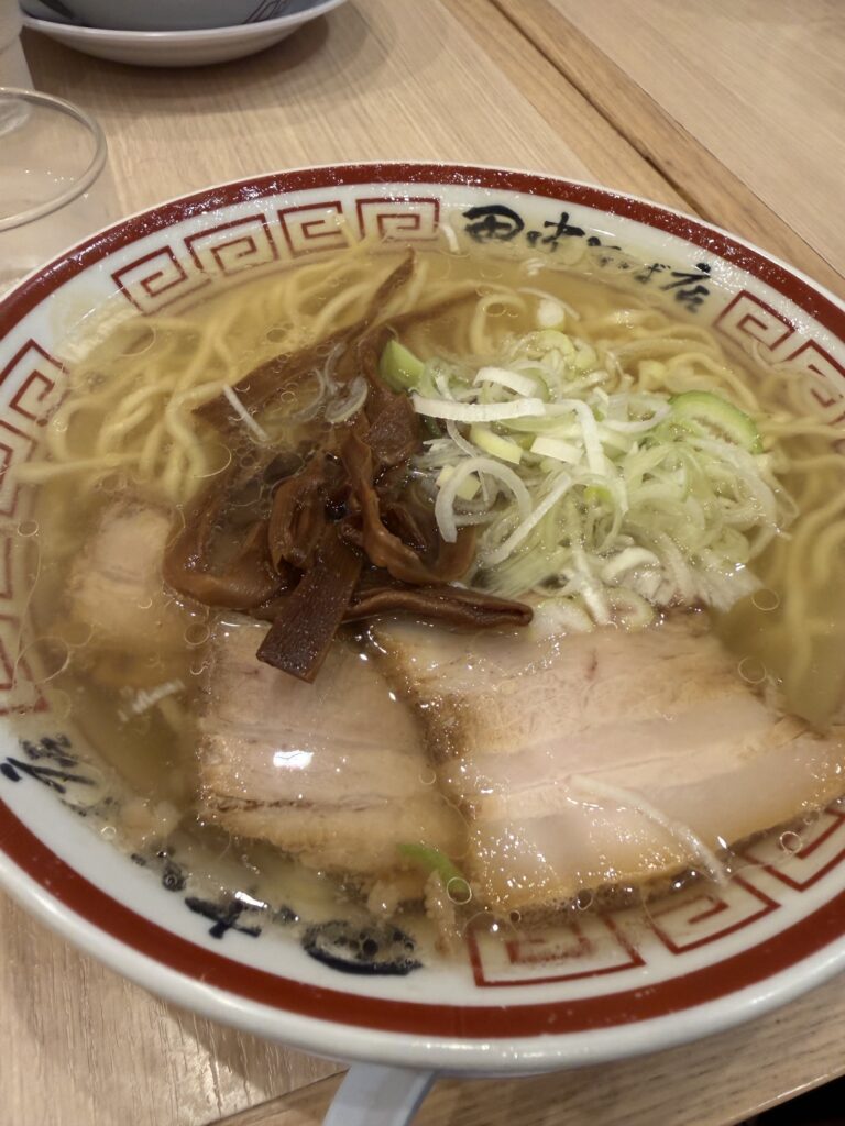 中華そば専門田中そば店武蔵境の中華そば