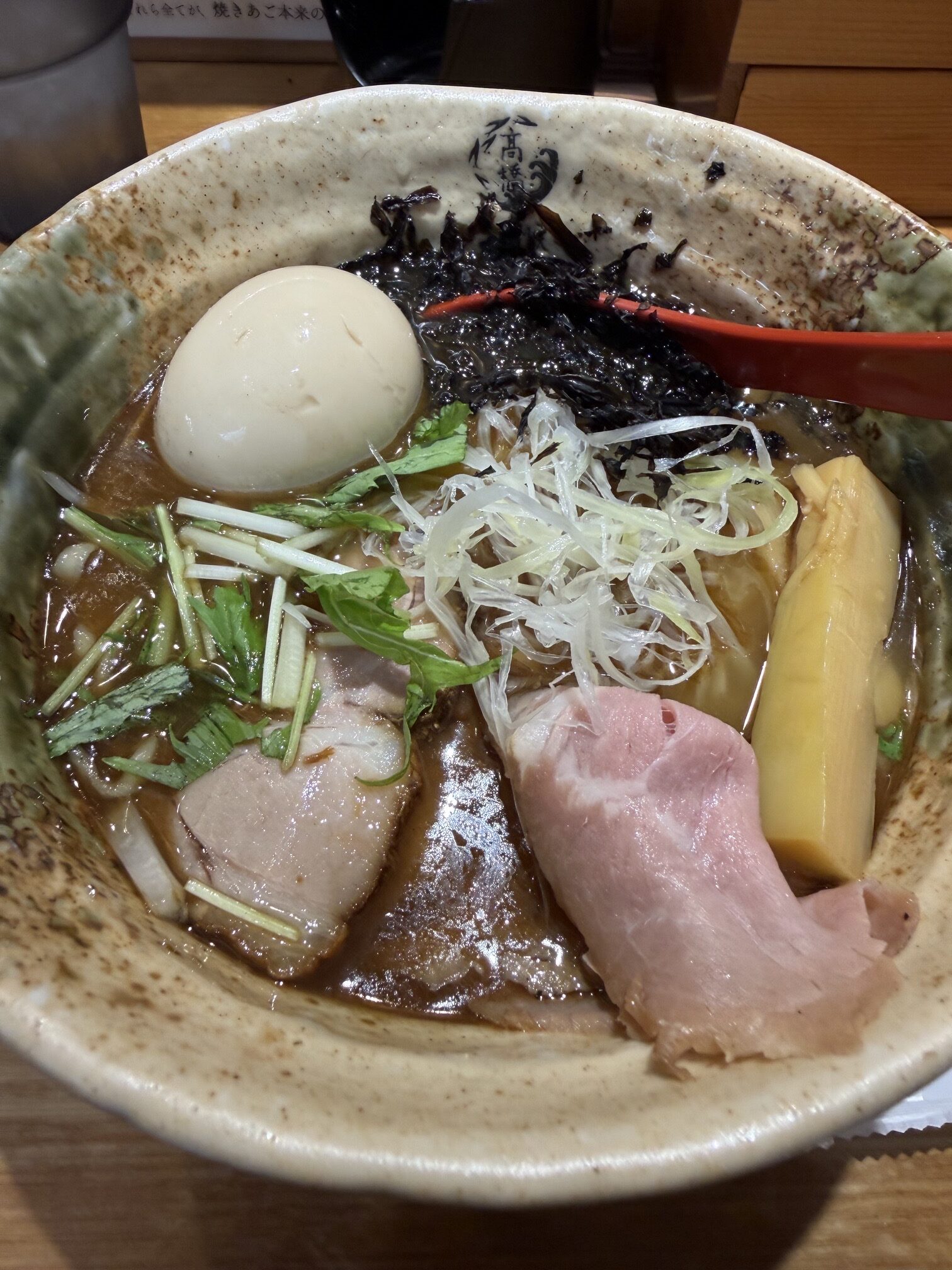 焼きあご塩らー麺たかはし上野店