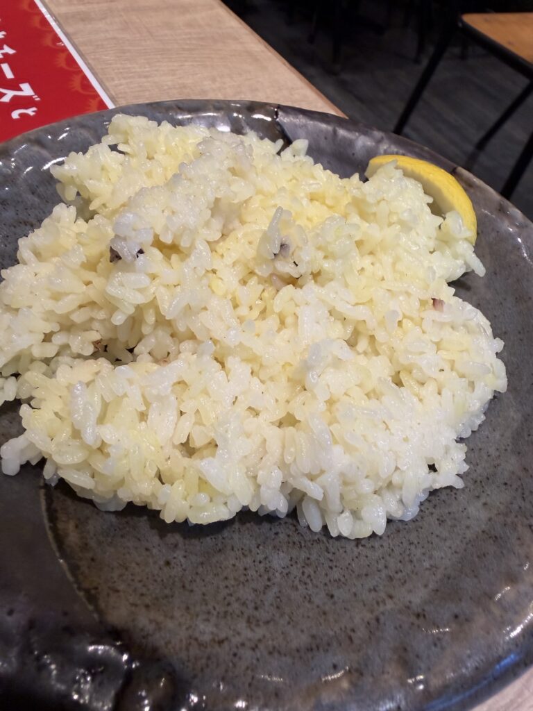 GARAKUのライス