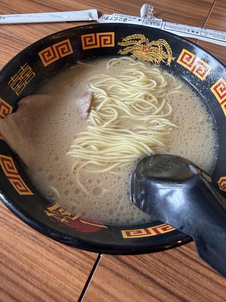 一蘭のお子様ラーメン