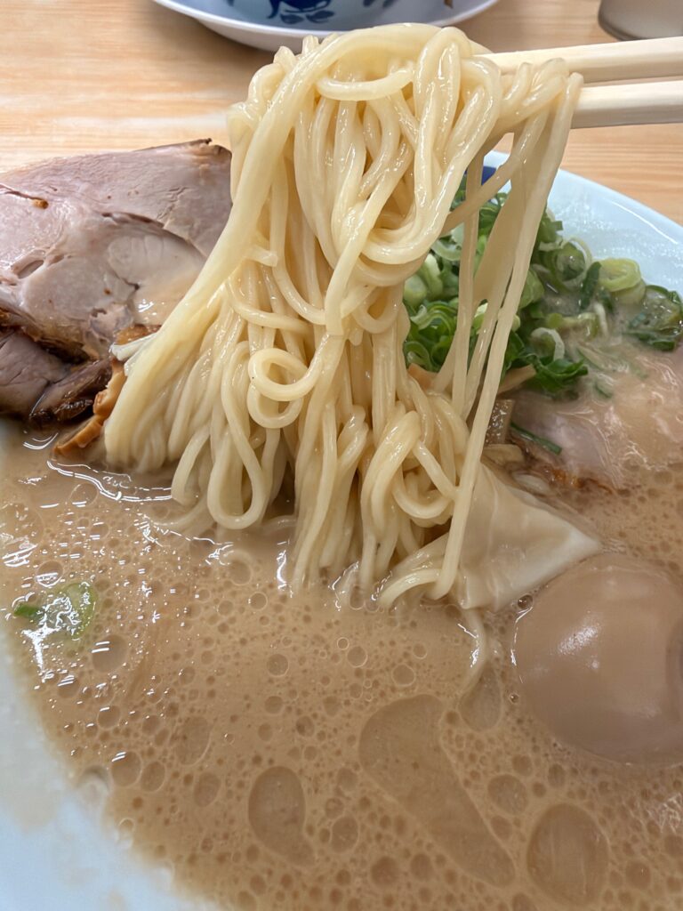 魁龍のずんだれ麺